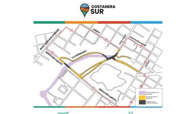 Desde el lunes hay nuevos sentidos de circulación en las calles de acceso y salida a Villa Esperanza.