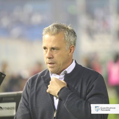 Lucas Pusineri, entrenador de Atlético Tucumán