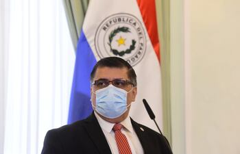 Julio Borba, nuevo ministro de Salud.