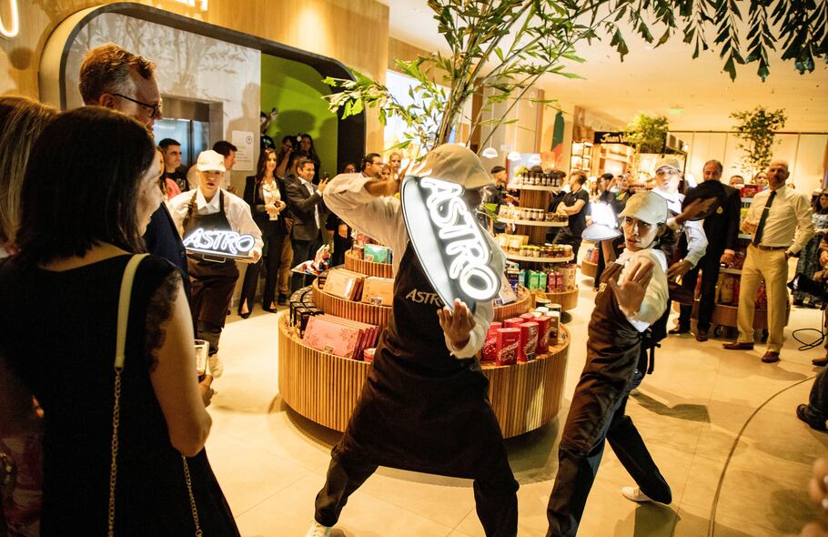 En Spacio 1 se pueden probrar los tradicionales sándwiches Astro.