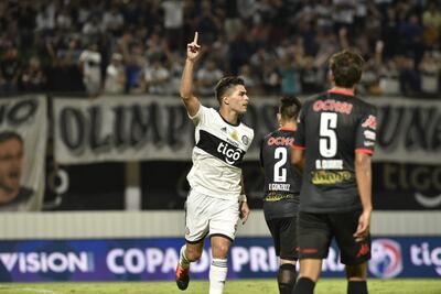 Brian Montenegro anotó uno de los goles de Olimpia.