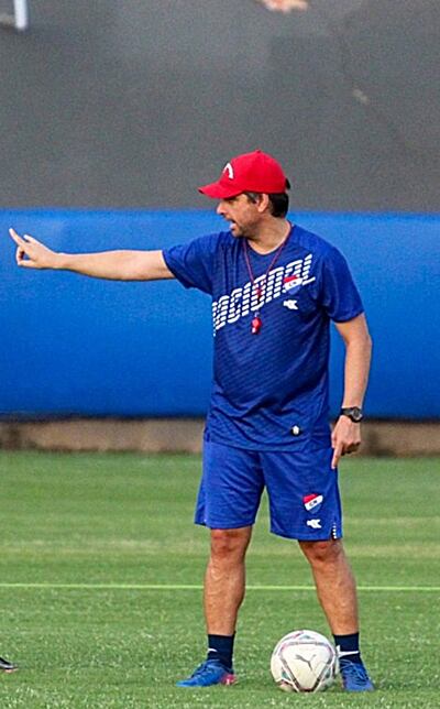 Hernán Rodrigo López, técnico de Nacional