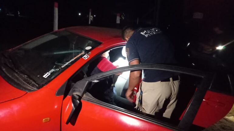 Agentes de Criminalística ya se encuentran trabajando en el lugar de los hechos