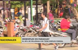 El 83% de los millenials no tiene empleo formal en Paraguay