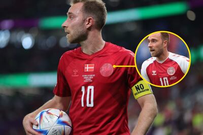 Las camisetas “protesta” de Dinamarca  por situación derechos humanos en Qatar.