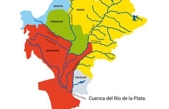 La colonización de la Cuenca del Plata.