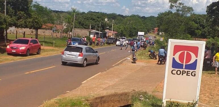 En la compañía Cerrito del acceso Carapeguá-Nueva Italia donde ocurrió el accidente