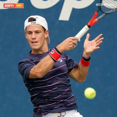 Diego Schwartzman fue eliminado en el torneo de Estados Unidos.
