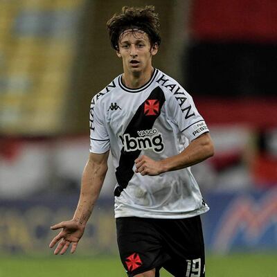 Matías Galarza Fonda, futbolista paraguayo del Vasco da Gama.