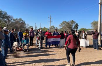 La protesta fue realizada el sábado por los pobladores descontentos debido al peaje en la zona.