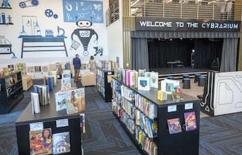 El Cybrarium de Homestead, Florida, ofrece a sus visitantes diversas actividades, más allá de los libros.