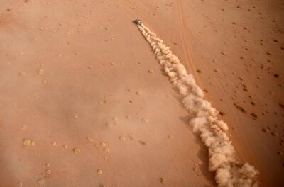 Al-Rajhi ganó la etapa del día.