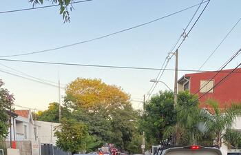 Caótico tráfico para ingresar a Asunción.