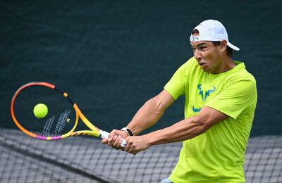 Rafael Nadal Parera (03/06/1986) vuelve después de mucho tiempo a la catedral del tenis. AFP