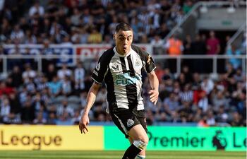 Miguel Almirón, jugador paraguayo del Newcastle.