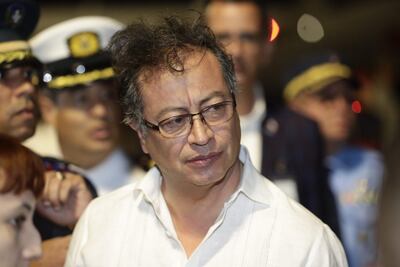 El presidente de Colombia, Gustavo Petro.