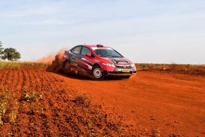 Orlando Casartelli estará en carrera en el Mini Rally, esta noche y mañana, con el Honda Civic.