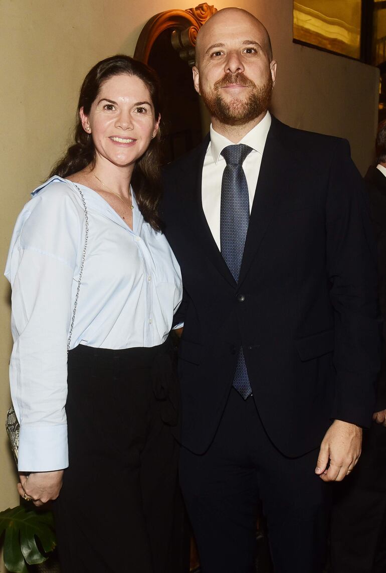 Vanessa Arbocco y Sergio Palacios.