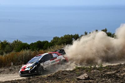 Ogier, siete veces campeón del mundo y tres veces campeón en Cerdeña (2013-2015), es líder con 38.9 segundos de ventajas