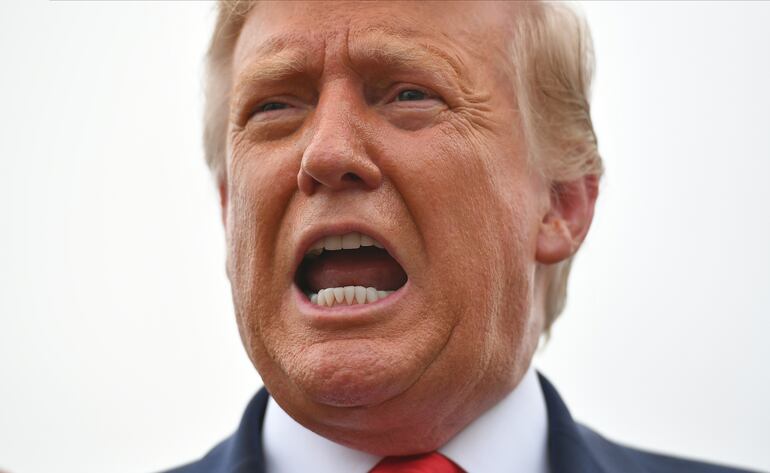 Donald Trump, presidente de los Estados Unidos.