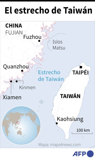 EL ESTRECHO DE TAIWÁN