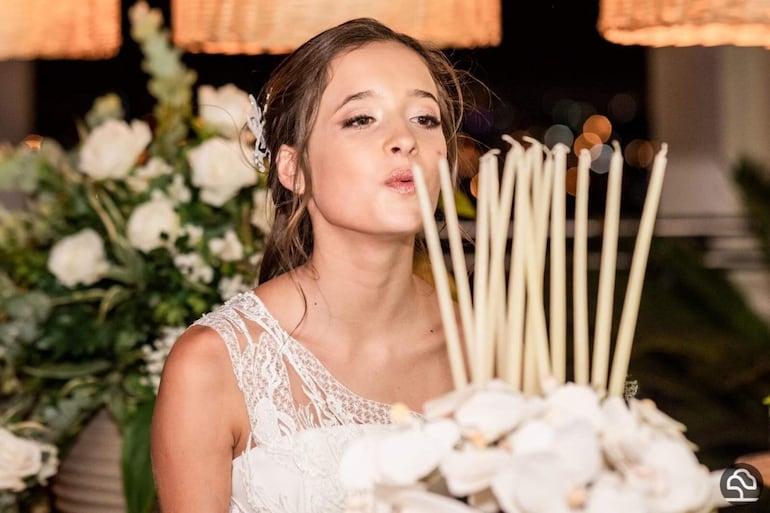 Jimena celebró sus 15 años.