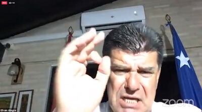 Ayer en el  Directorio,  Efraín Alegre dijo que saldrán a la calle.