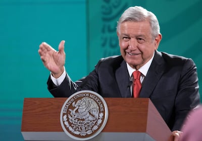 Andres Manuel López Obrador, presidente de México.