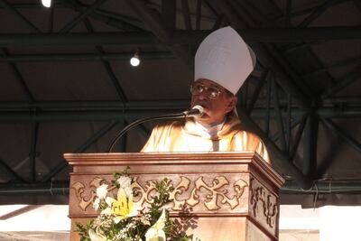 Monseñor Valenzuela pidió reflexionar sobre progreso del pueblo