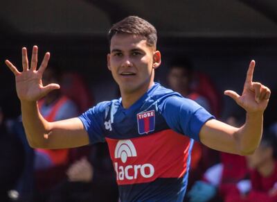 Blas Armoa, goleador de Tigre.
