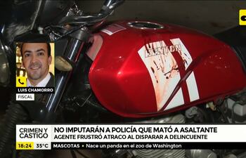 No imputarán a policía que mató a asaltante