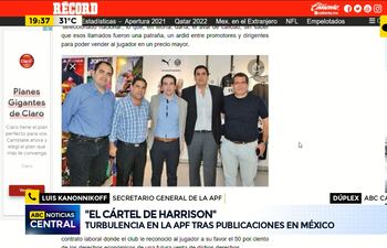 Turbulencia en el fútbol paraguayo por publicación de periodista mexicano