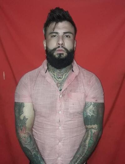 Khalil Merhi Sosa Otto, detenido.