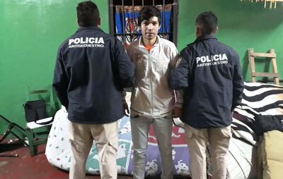 Carlos Alberto Chávez,  condenado por extorsión.