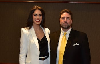 Ariela Machado y Carsten Pfau.