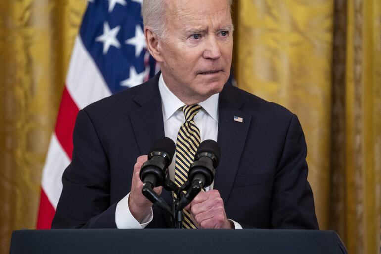 Joe Biden, presidente de los Estados Unidos.