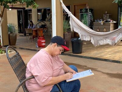 Jorge Enrique Santacruz Alarcón, detenido.