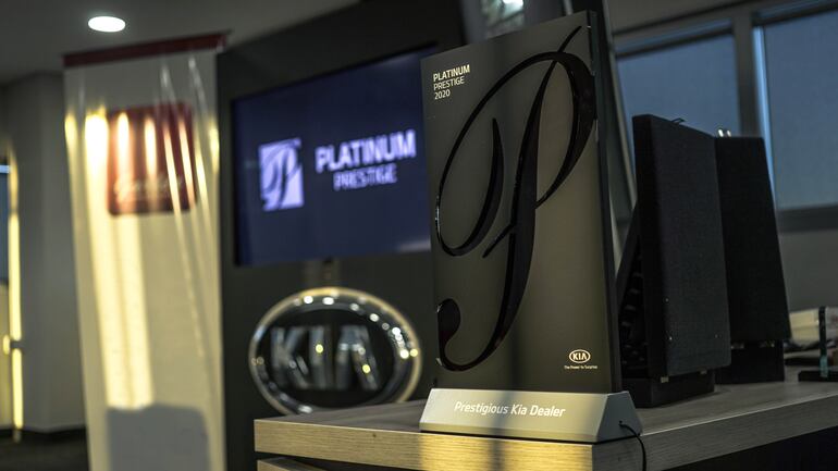 KIA Motors Company (KMC) otorgó el premio Top Platinum Prestige Dealer Award al Grupo Garden.