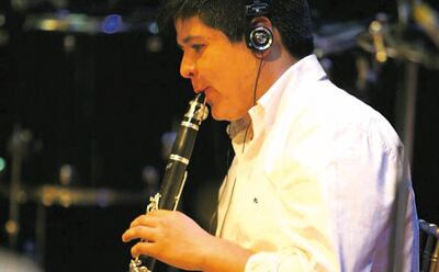 El clarinetista y docente José Cabrera se  presentará con un repertorio especial para su instrumento.