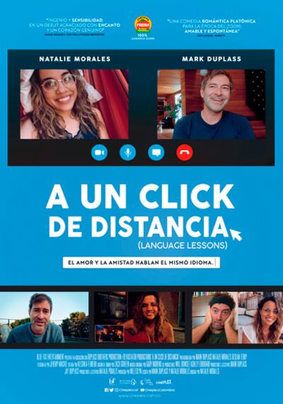 A un click de distancia película