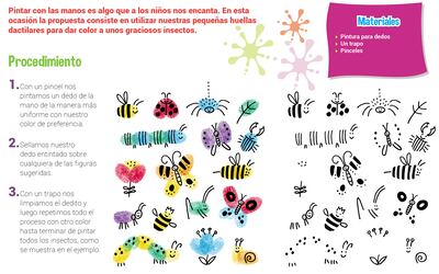 Pintamos con nuestros deditos