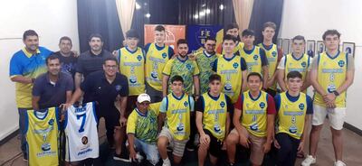 Selección U20 de Encarnación, que tomó parte del Nacional que se desarrolla en Pilar.