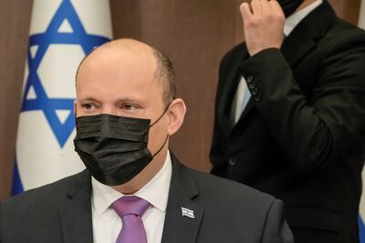 El primer ministro de Israel, Naftali Bennett. Algunos líderes de su partido, Yamina, se resistían al nombramiento de un magistrado musulmán en el Supremo israelí.