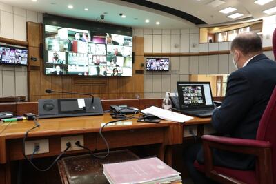 La sesión de emergencia en Senadores fue convocada para luego de la presentación del informe anual de Mario Abodo Benítez ante el pleno del Congreso.