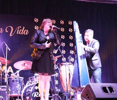 El dúo Eurolatin, conformado por la cantante Cristina Bitiusca y el arpista Alcides Ovelar, protagonizará el concierto de la Embajada de Alemania.