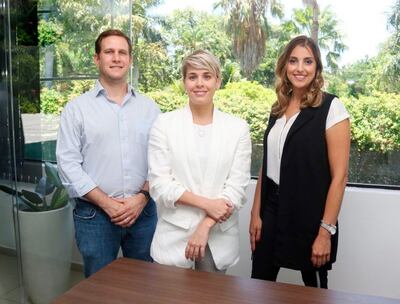 Manuel Peña, Lara Huttemann y Coti Urbieta forman parte del directorio de la Agencia de Comunicación Periferia.