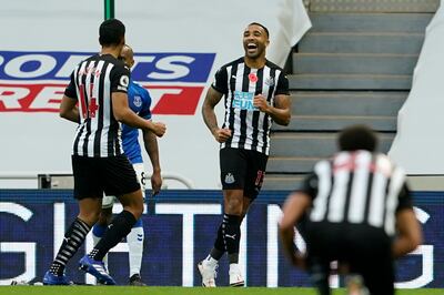 Newcastle derrotó al Everton por la Premier League.