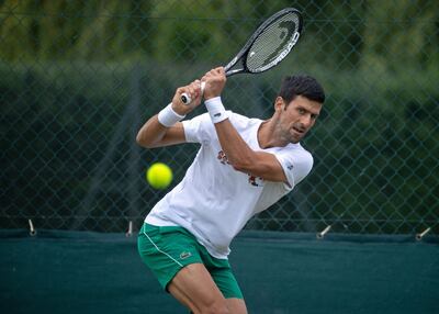 El serbio y N° 1 del mundo, Novak Djokovic abre hoy Wimbledon (AFP).