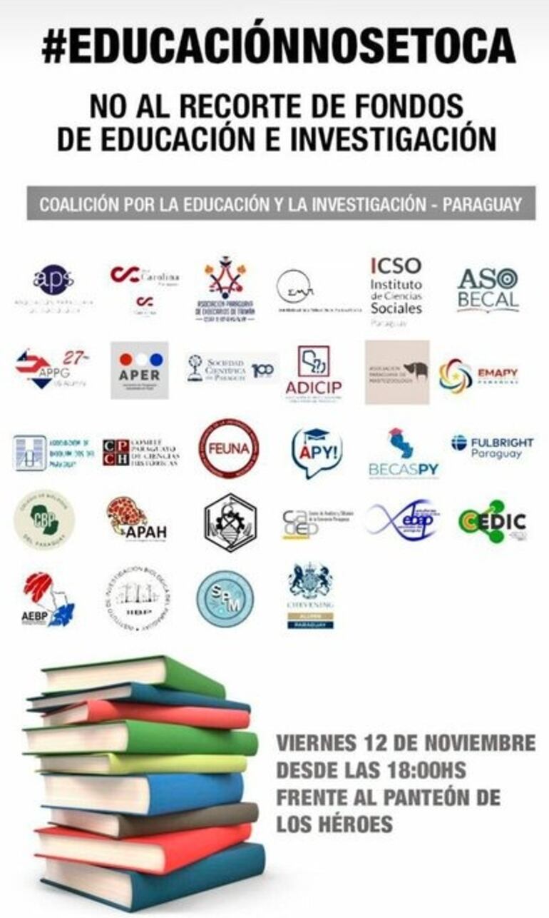 Convocan a manifestación contra recortes a los Fondos de Excelencia.