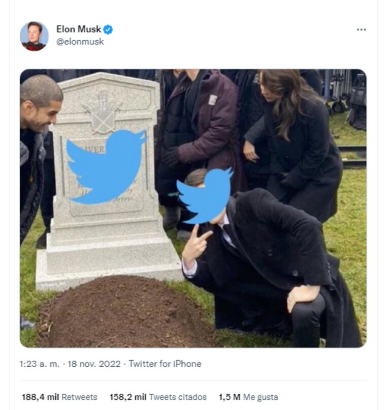 El tuit de Elon Musk que generó polémica, mientras cientos de usuario ya planean qué harán cuando cierre Twitter.